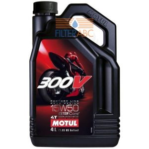 MOTUL 300V 4T FACTORY LINE 15W50 4L