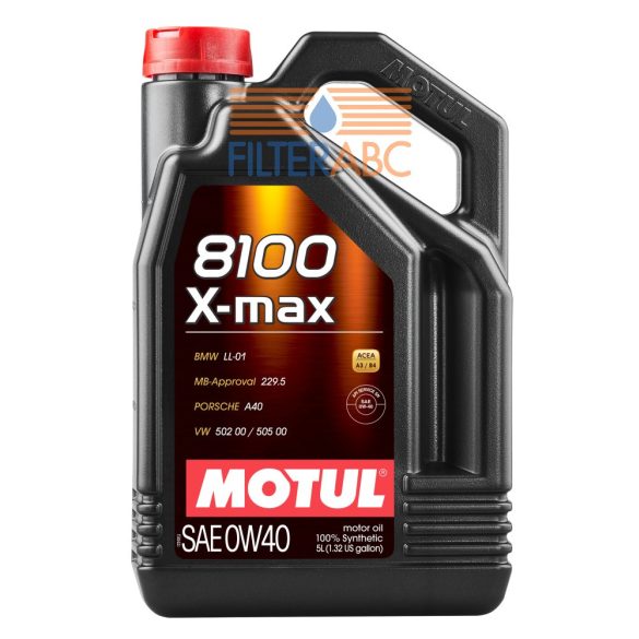 MOTUL 8100 X-MAX 0W40 4L