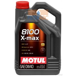 MOTUL 8100 X-MAX 0W40 5L