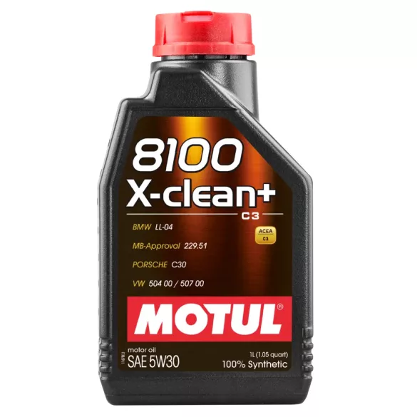 MOTUL 8100 X-clean+ 5W30 1 Liter