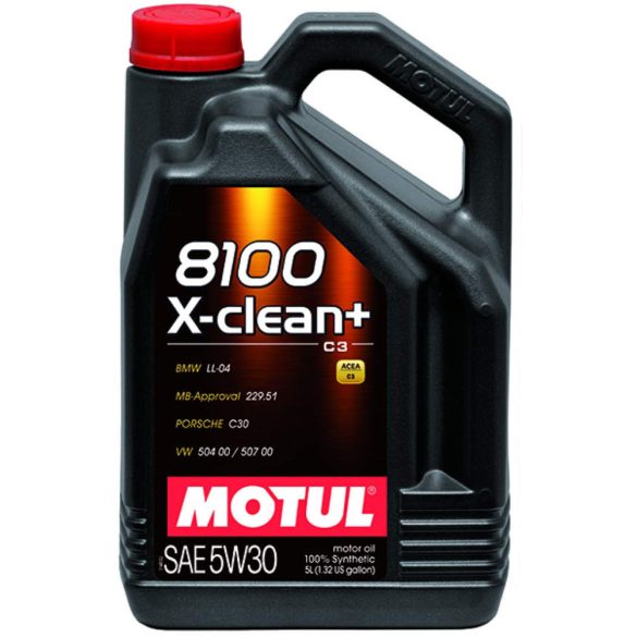 MOTUL 8100 X-clean+ 5W30 5 Liter