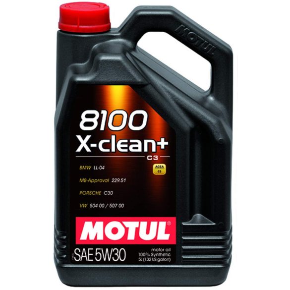 MOTUL 8100 X-clean+ 5W30 5 Liter