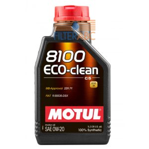 MOTUL 8100 ECO-CLEAN 0W20 1L