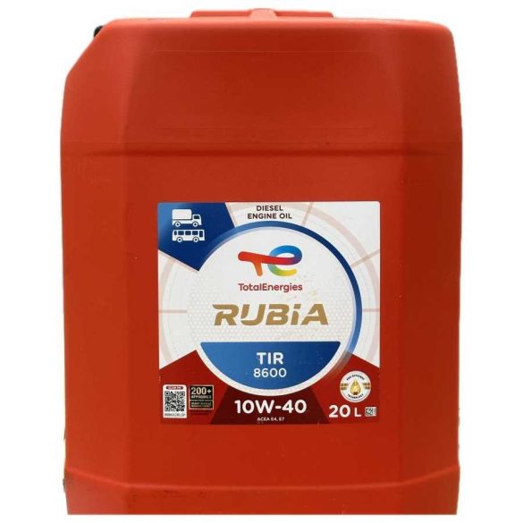 TOTAL RUBIA TIR 8600 10W40 20L