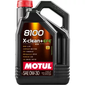 MOTUL 8100 X-clean+ EFE 0W30 5L