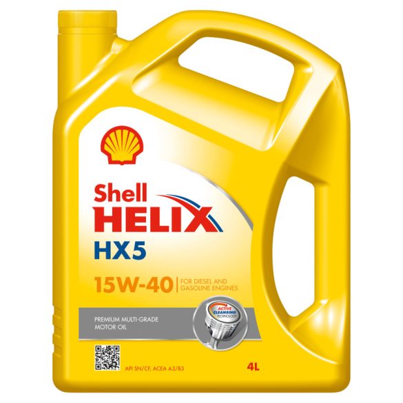 SHELL HELIX HX5 15W40 4L