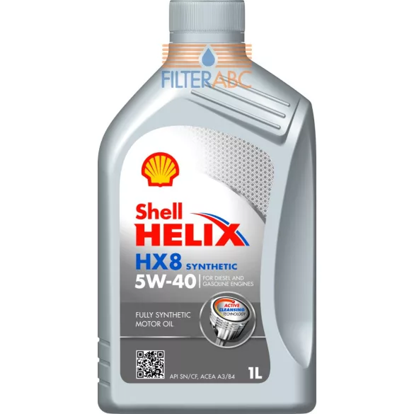 SHELL HELIX HX8 Synthetic 5W40 1L