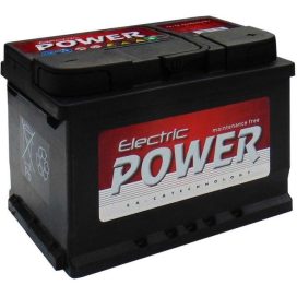 ELECTRIC POWER 12V 60Ah 500A jobb+ akkumulátor