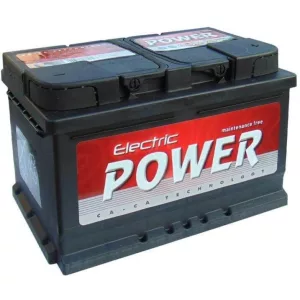 ELECTRIC POWER 12V 75Ah 680A jobb+ akkumulátor (190 mm MAGAS)
