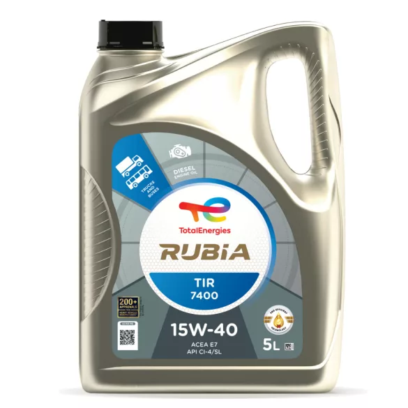 TOTAL RUBIA TIR 7400 15W40 5L