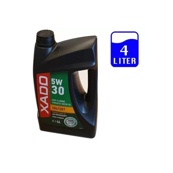 XADO 5W-30 504/507 4L (műanyag flakon)