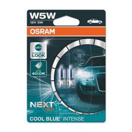   OSRAM COOL BLUE INTENSE (Next Gen) W5W 12V 5W izzó (2 db / doboz)