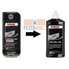 SONAX Polír és Wax 500 ml - FEKETE