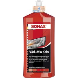 SONAX Polír és Wax 500 ml - PIROS