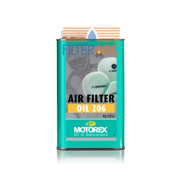 MOTOREX AIR FILTER OIL 206 1L