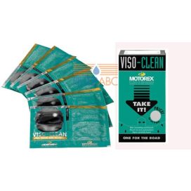 MOTOREX VISO-CLEAN tiszítókendő (6 db / készlet)