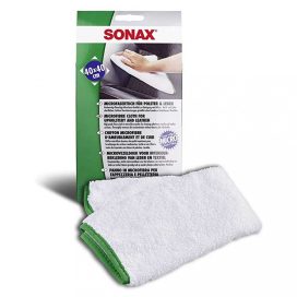 SONAX kárpit- és bőrápoló mikroszálas kendő