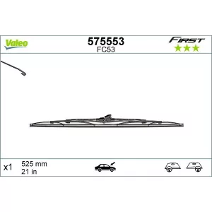 VALEO FIRST 52.5 cm ablaktörlő lapát