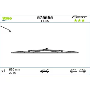 VALEO FIRST 55 cm ablaktörlő lapát
