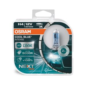 OSRAM COOL BLUE INTENSE NextGen H4 izzó készlet +100% (2db / doboz)