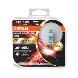 OSRAM NIGHT BREAKER H7 +200% (2 db / doboz)