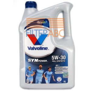 VALVOLINE SYNPOWER DX1 5W30 5L