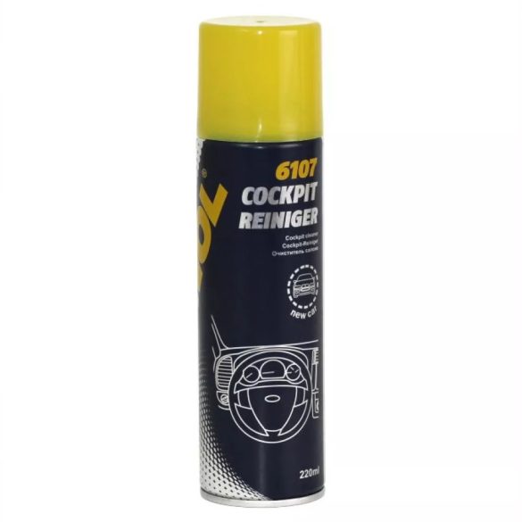 MANNOL 6107 műszerfal ápoló spray 220 ml - NEW CAR illattal