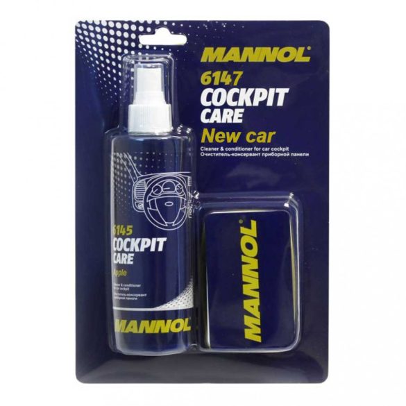 MANNOL 6147 műszerfal ápoló készlet 250 ml - NEW CAR illattal