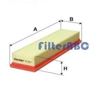 FILTRON AP196/7 levegőszűrő - 12411 alvázszámTÓL (az utolsó 5 számjegy)