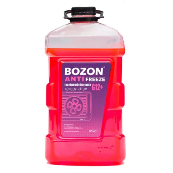 BOZON Antifreeze G12+ fagyálló hűtőfolyadék koncetrátum 4 kg
