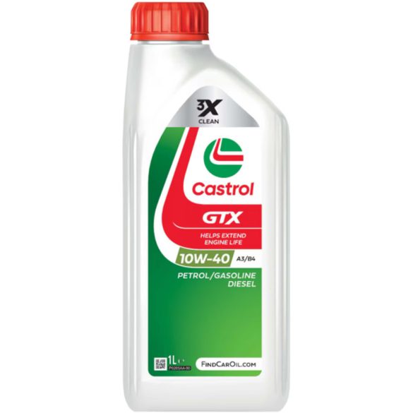 CASTROL GTX Ultraclean 10W40 1L