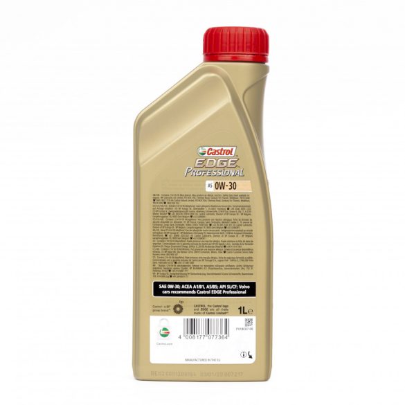 CASTROL EDGE PROFESSIONAL A5 0W30 1L