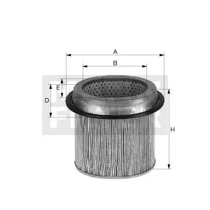 MANN FILTER C1833/1 levegőszűrő