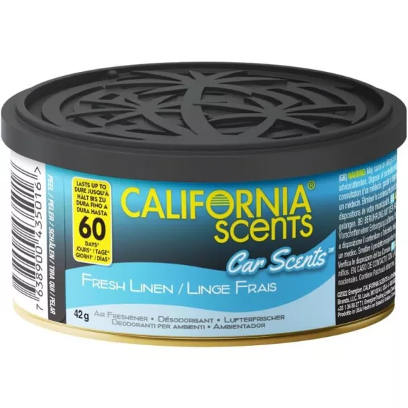 CALIFORNIA SCENTS illatosító konzerv - FRISS ÖBLÍTŐ