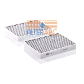   MANN FILTER CUK23014-2 aktívszenes pollenszűrő készlet (2 db/készlet)