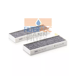 MANN FILTER CUK26014-2 aktívszenes pollenszűrő (2 db / készlet)