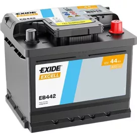 EXIDE EXCELL EB442 akkumulátor (12V 44Ah 420A J+)