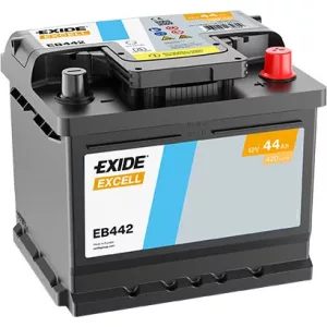 EXIDE EXCELL EB442 akkumulátor (12V 44Ah 420A J+)