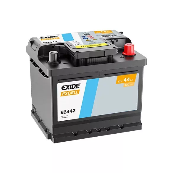 EXIDE EXCELL EB442 akkumulátor (12V 44Ah 420A J+)