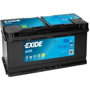 EXIDE PREMIUM EK1060 AGM akkumulátor (12V 106Ah 950A J+)