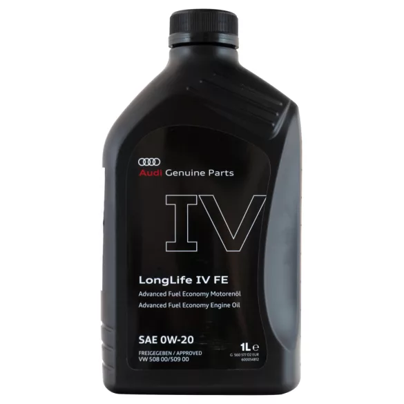 AUDI Longlife IV FE 0W20 508.00/509.00 1L (GS60577D2)
