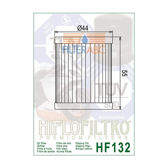 HIFLOFILTRO HF132 olajszűrő