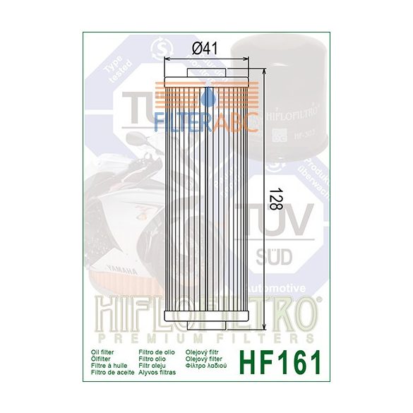 HIFLOFILTRO HF161 olajszűrő