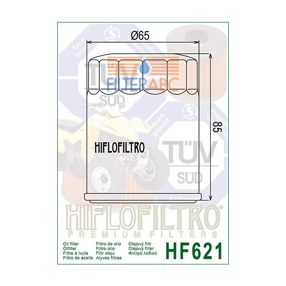 HIFLOFILTRO HF621 olajszűrő