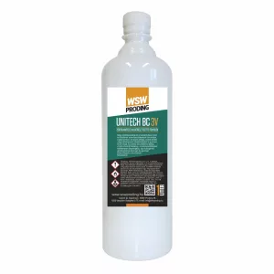 WSW UNITECH BC 3V alkatrészmosó folyadék 1L (vízzel lemosható)