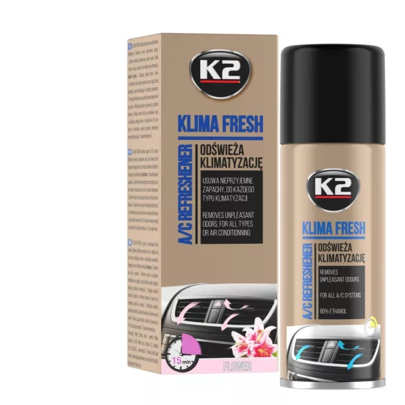 K2 KLIMA FRESH 150 ml flower klímatisztító spray