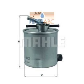 MAHLE ORIGINAL KL440/27 üzemanyagszűrő