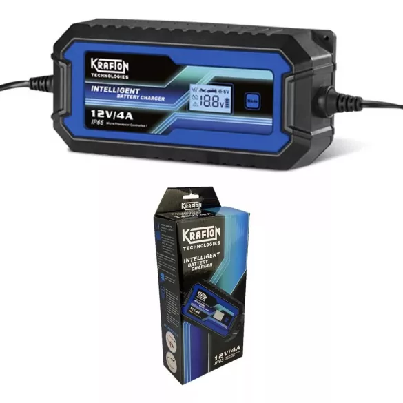 KRAFTON 12V/8A akkumulátor töltő KRAFTON 12V/8A akkumulátor töltő