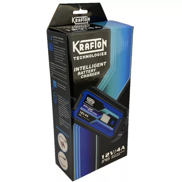 KRAFTON 12V/8A akkumulátor töltő KRAFTON 12V/8A akkumulátor töltő