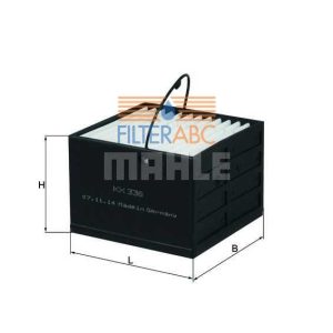 MAHLE ORIGINAL KX336 üzemanyagszűrő